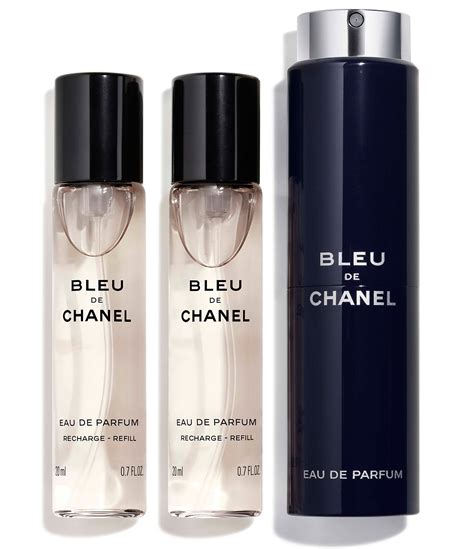 chanel bleu perfume travel size|bleu de chanel refill.